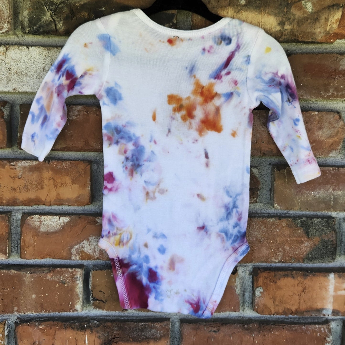 Onesie Long Sleeve Fairy Ice Dye 6 month