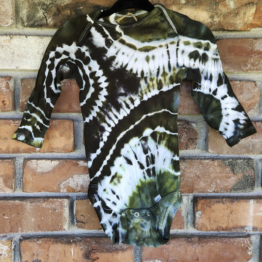 Onesie Long Sleeve Moss Geode 6-9 month