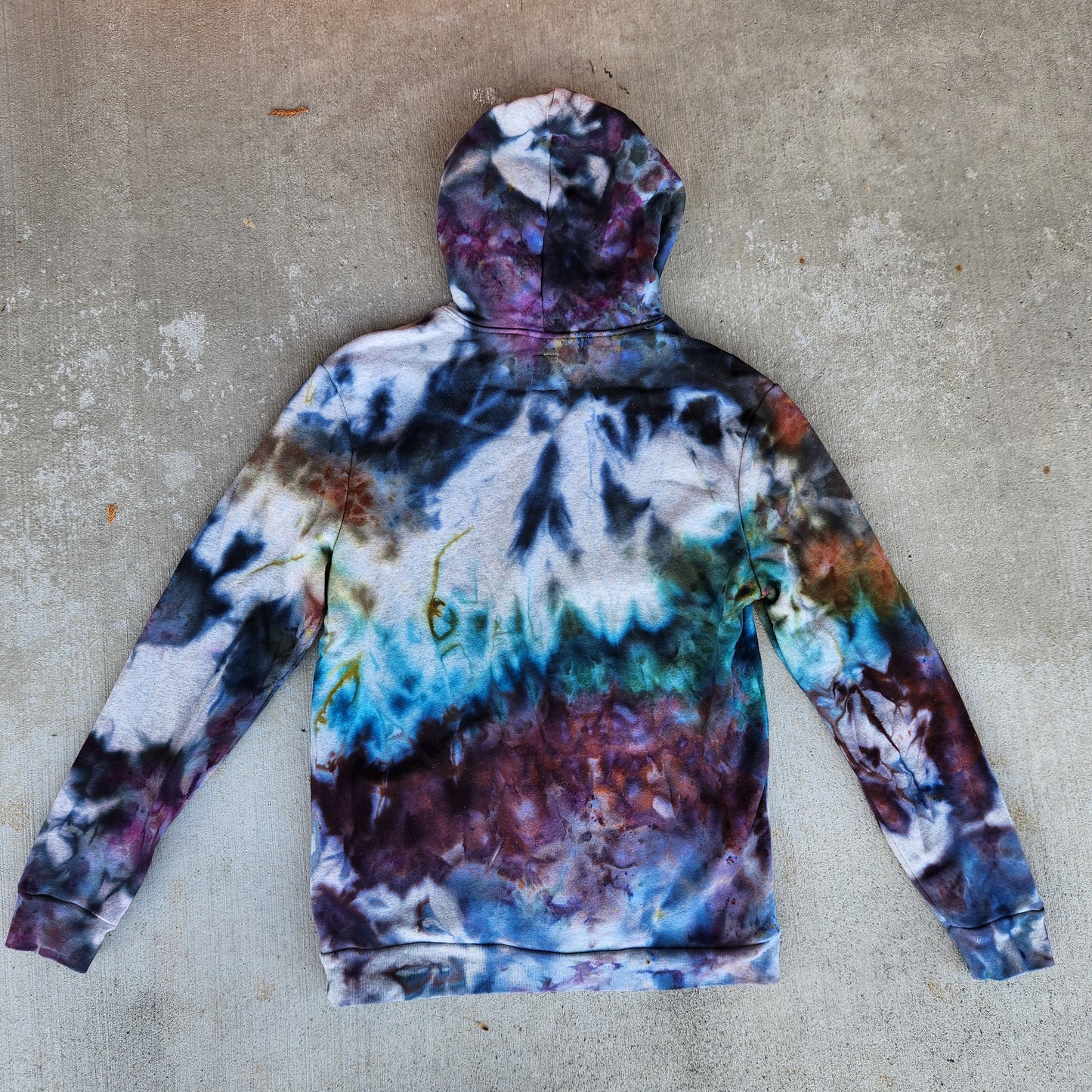 Hoodie Autumn Ice Dye Medium