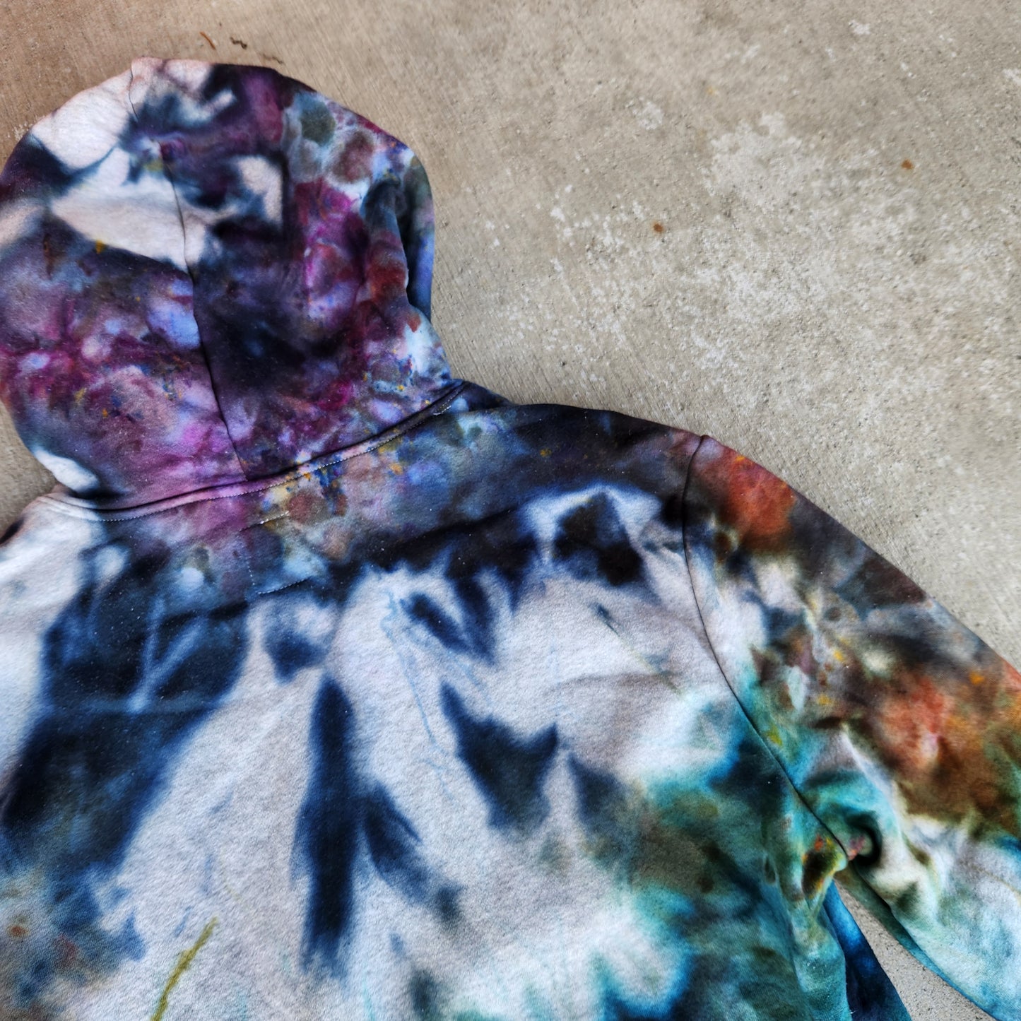 Hoodie Autumn Ice Dye Medium