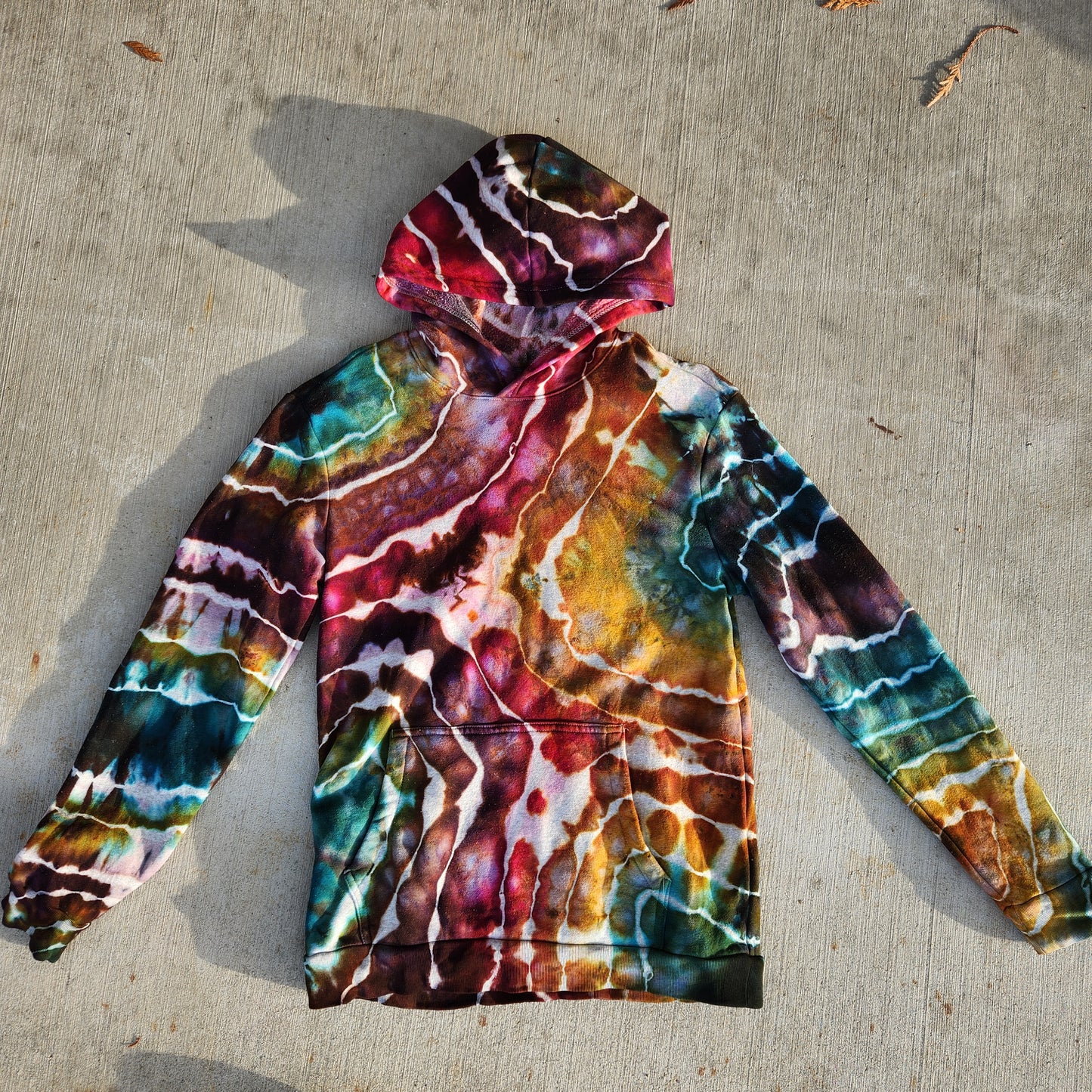 Hoodie Rainbow Geode Small