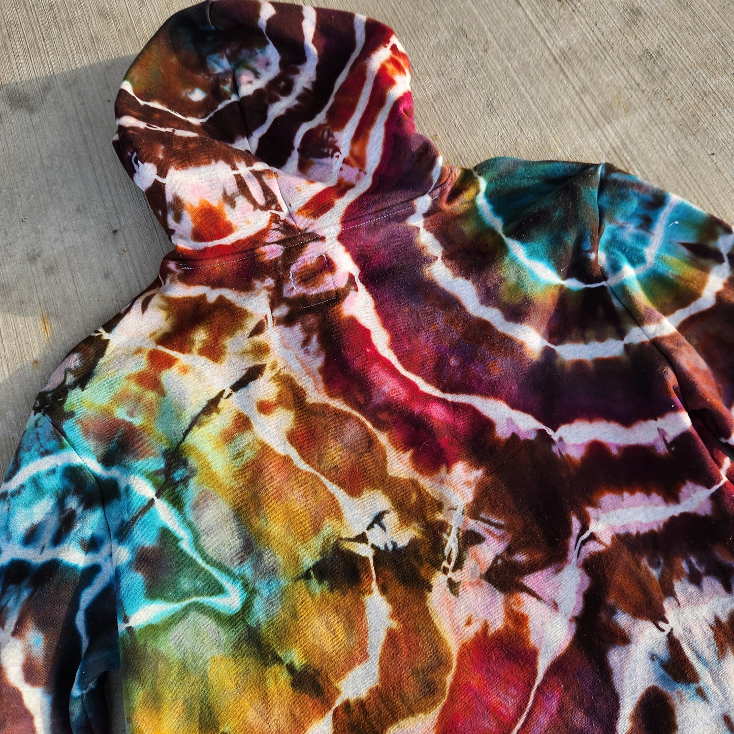 Hoodie Rainbow Geode Small