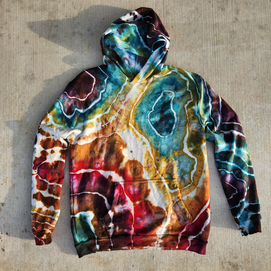 Hoodie Rainbow Geode Medium