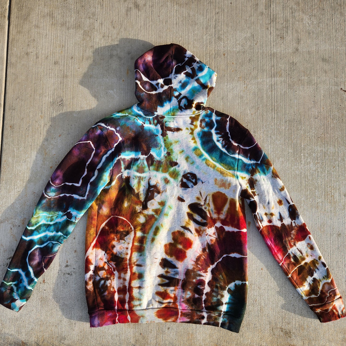 Hoodie Rainbow Geode Medium