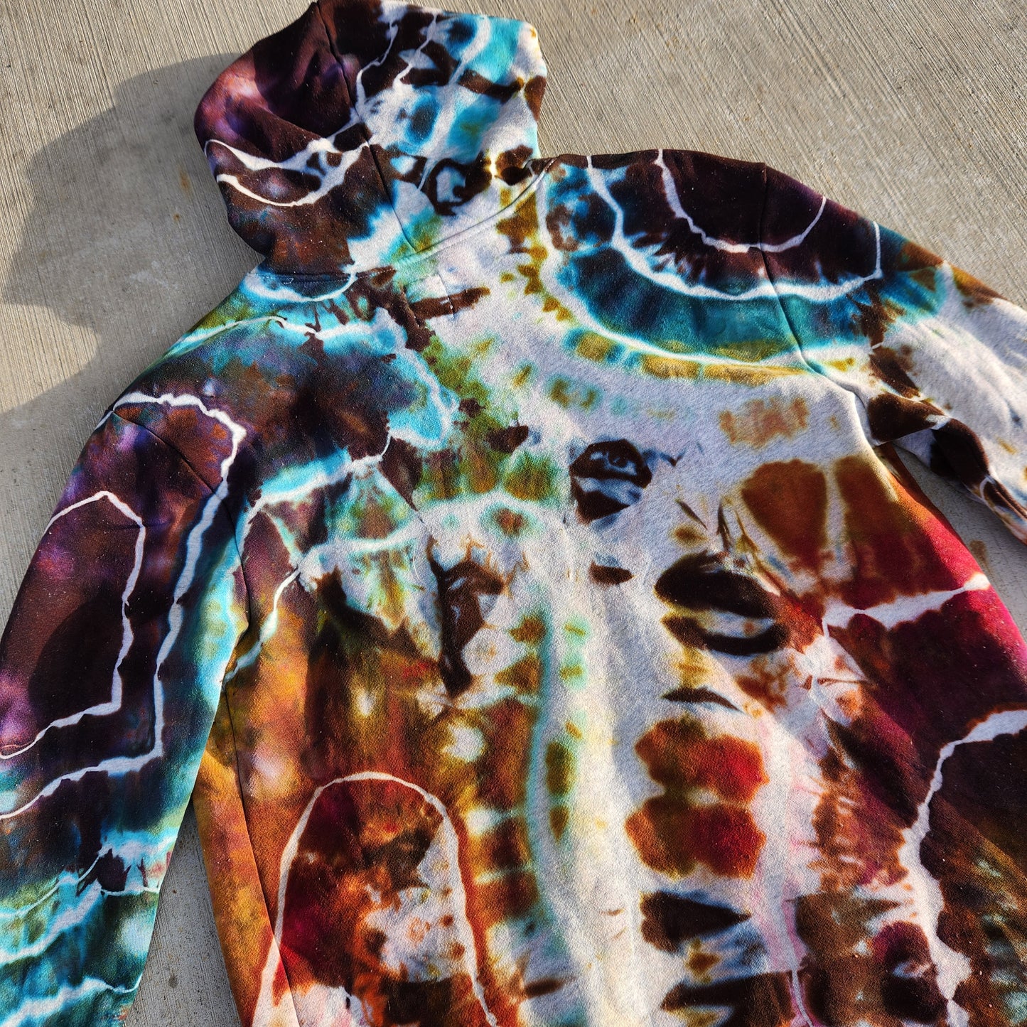 Hoodie Rainbow Geode Medium