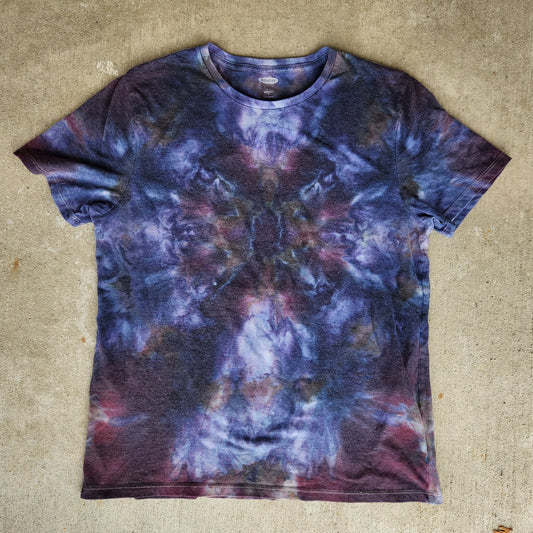 Tee dark star upcycle Large