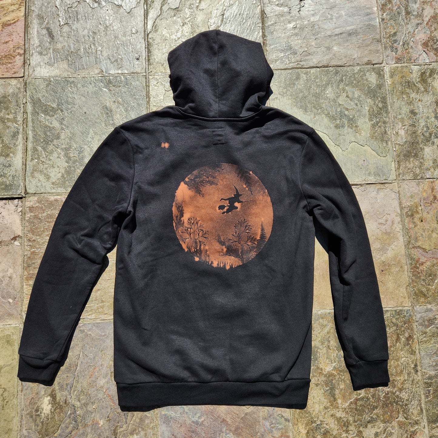 Hoodie Black Witch Moon