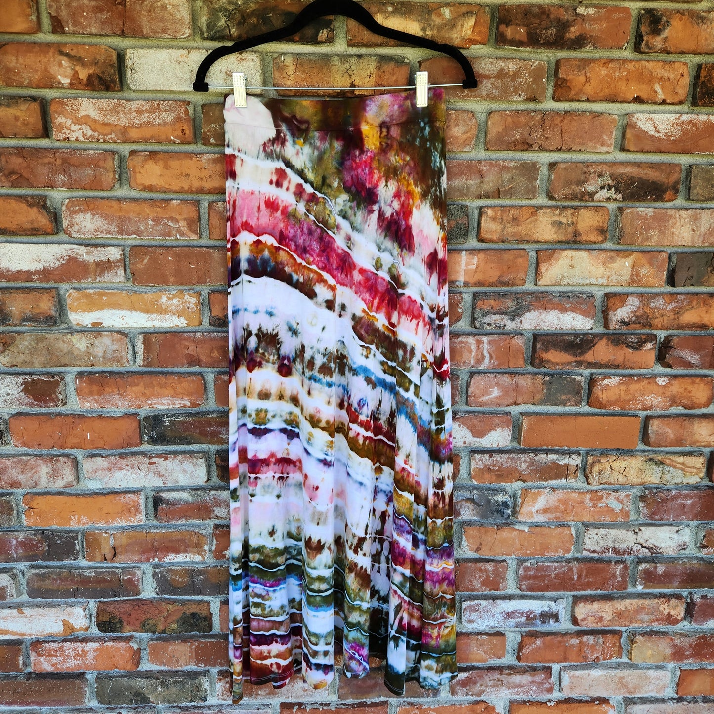 Skirt Maxi Rainbow Geode Medium