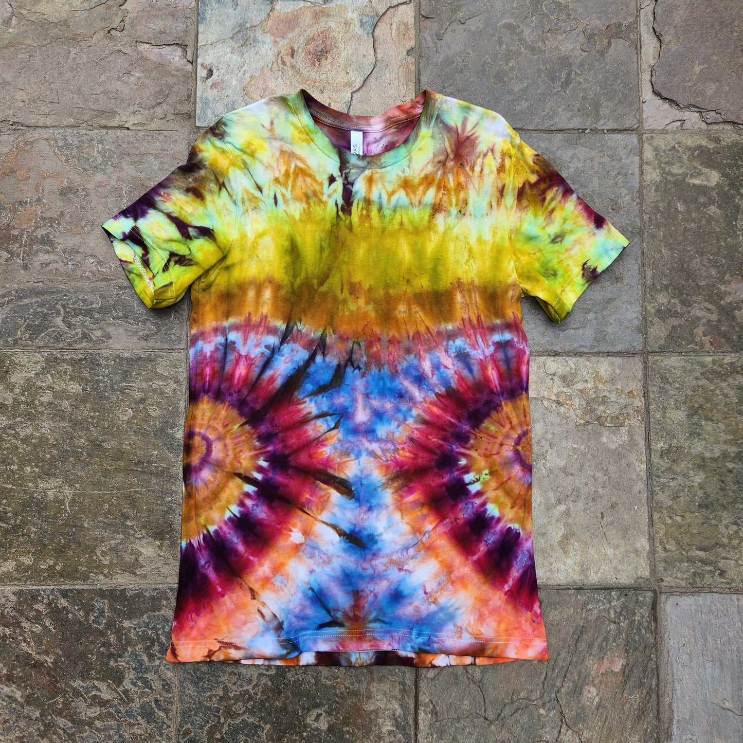 Tee funky spiral Medium