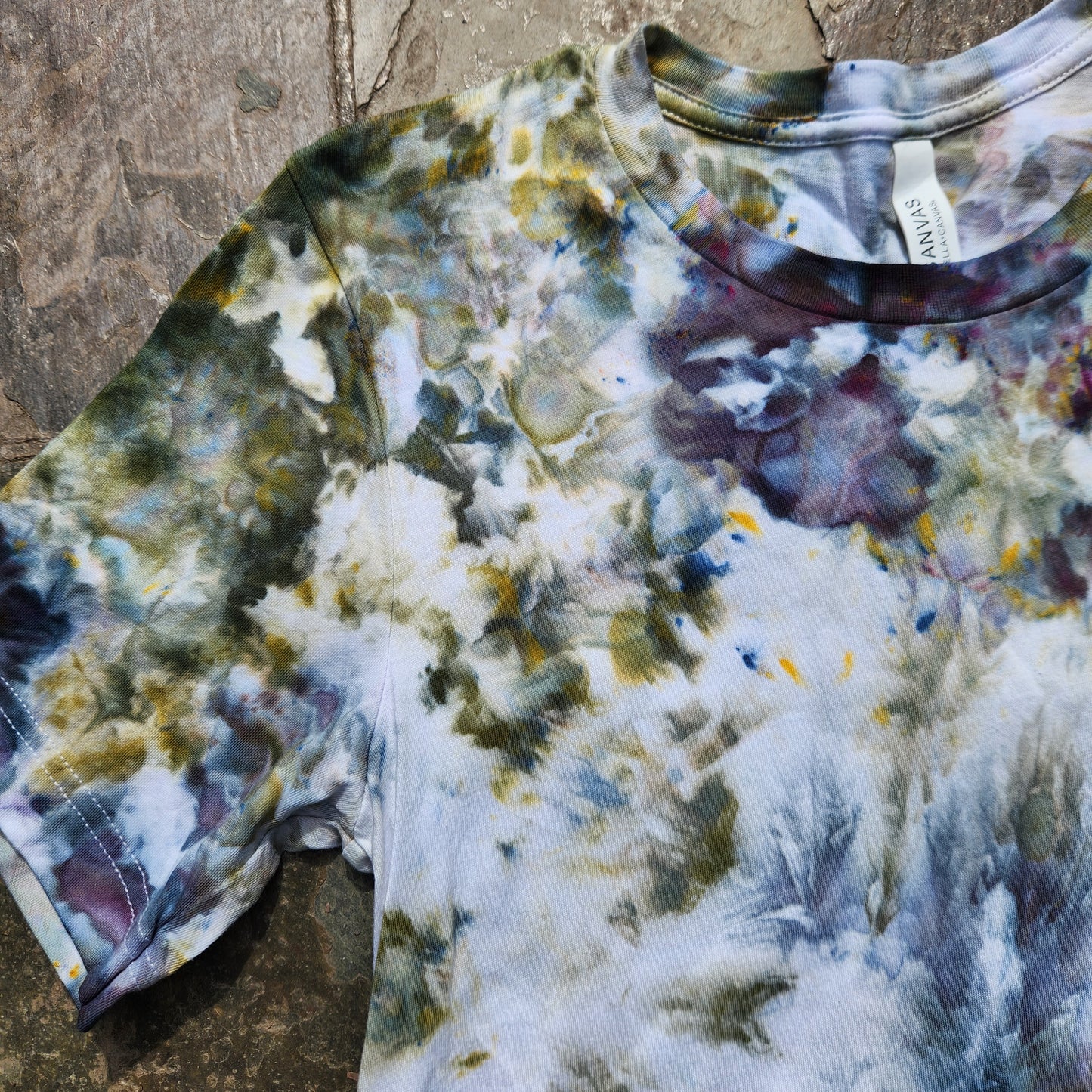 Tee Sage Ice Dye Small