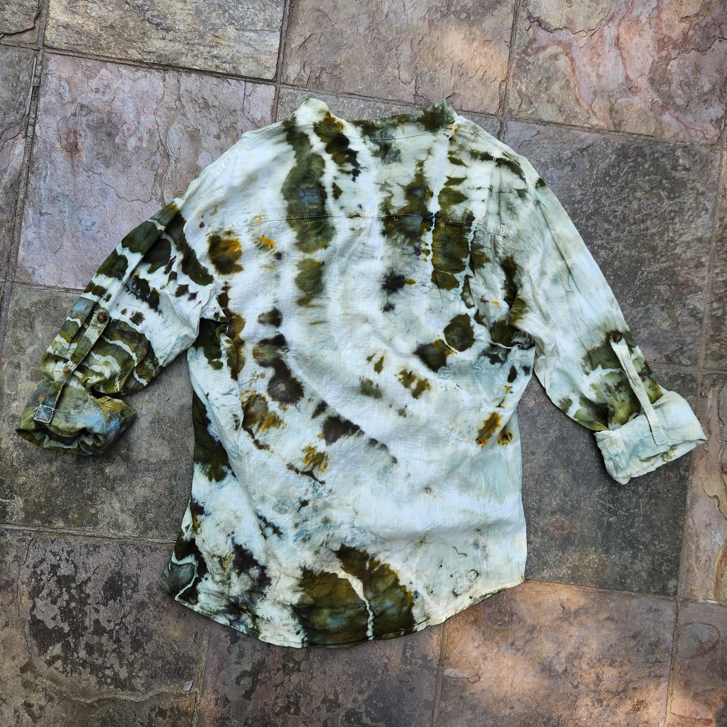 Tunic Shirt Sage Geode Medium