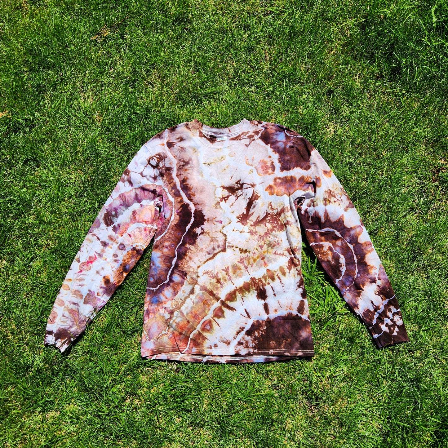 Long Sleeve Shirt Aubergine Geode Medium