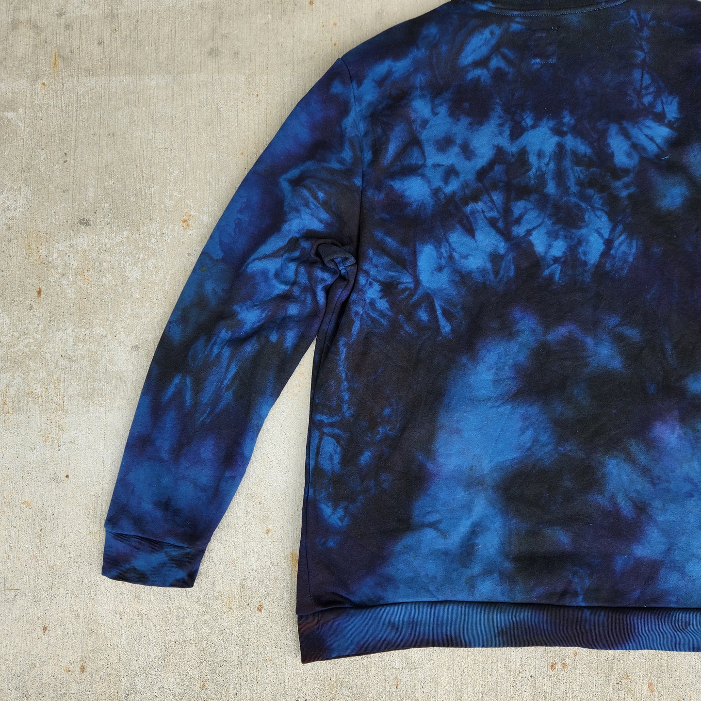 Hoodie Dark Night Ice Dye XL