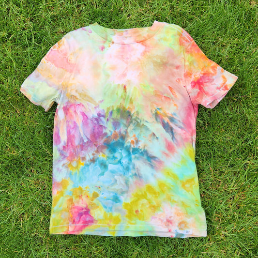 Tee Youth Small Rainbow Ice Dye