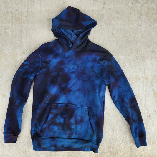 Hoodie Dark Night Ice Dye XS