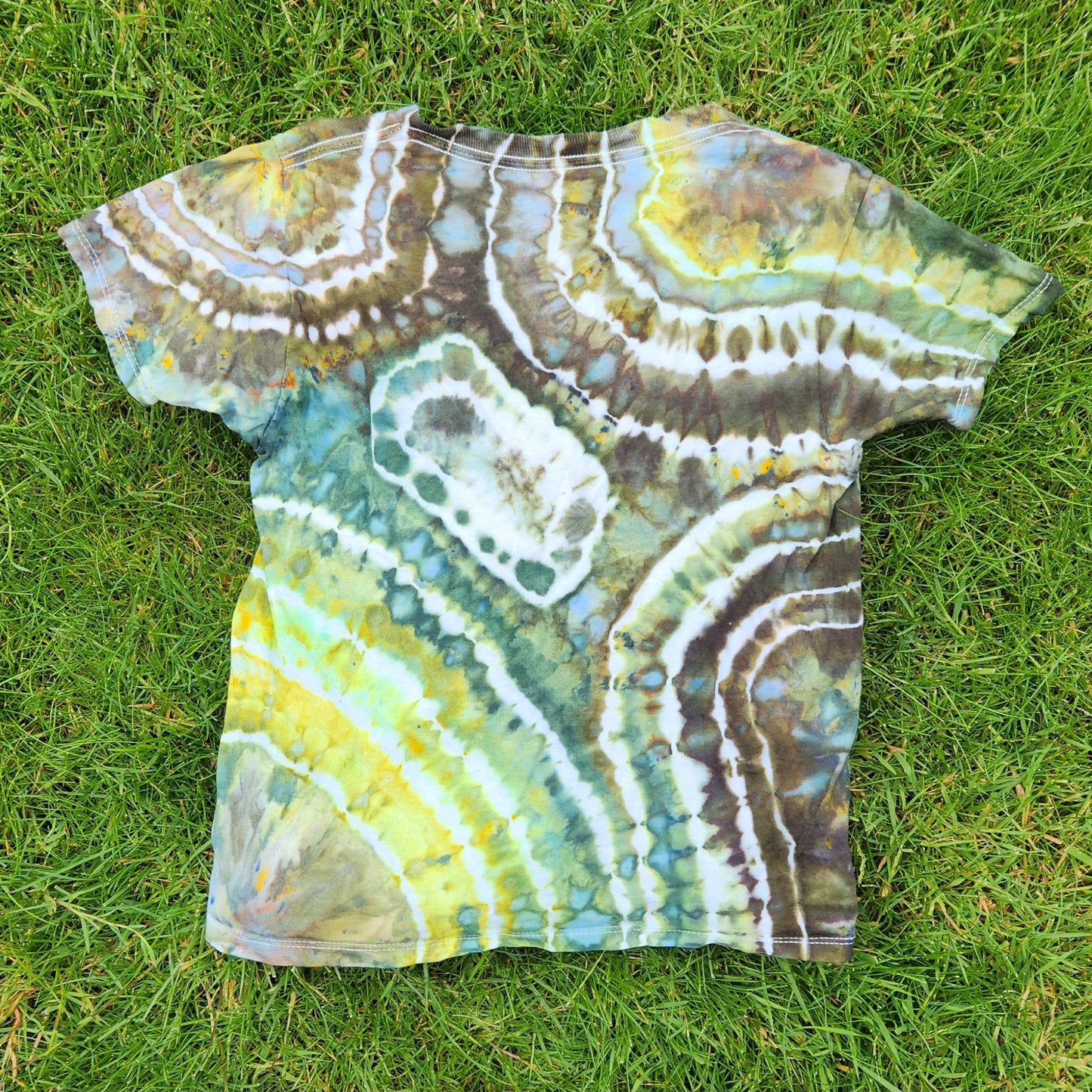 Tee Youth Small 6-7 Green Geode