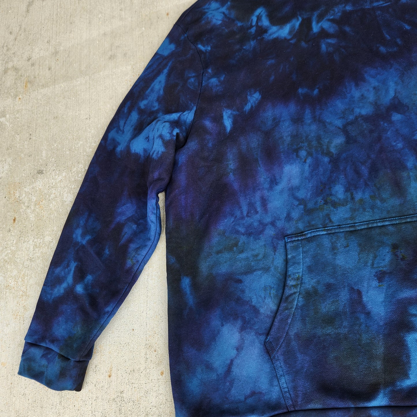 Hoodie Dark Night Ice Dye XXL