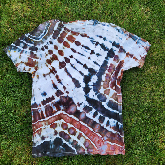 Tee Autumn Geode Upcycle Medium