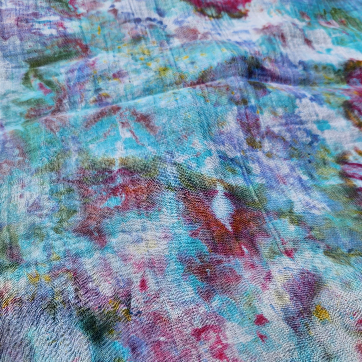 Baby Blanket Muslin Dreams Ice Dye