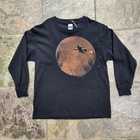 Long Sleeve Shirt Youth Medium Witch Moon