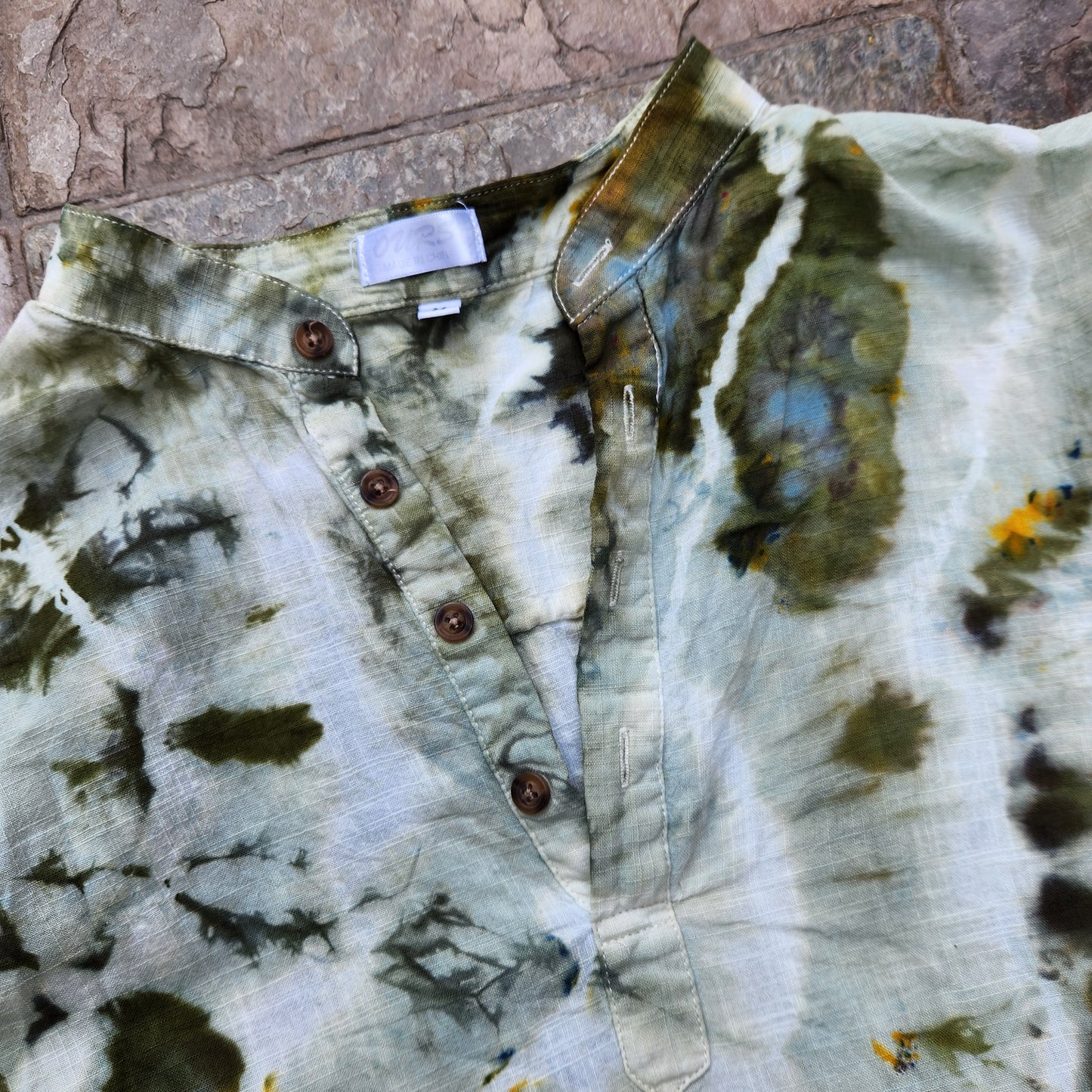 Tunic Shirt Sage Geode Medium