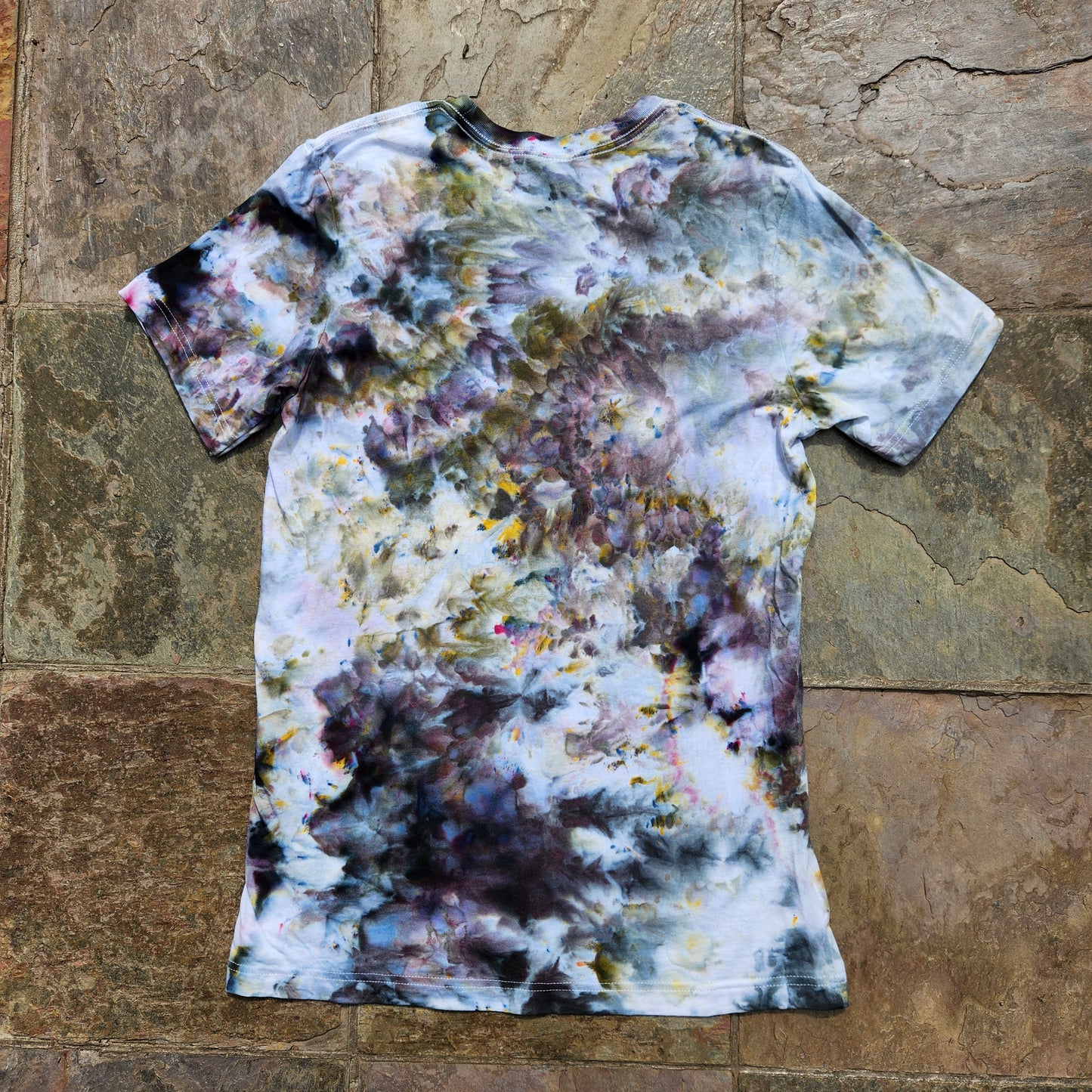 Tee Sage Ice Dye Medium