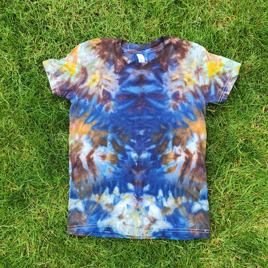 Tee Youth Small 6-8 Earthy Kaleidescope