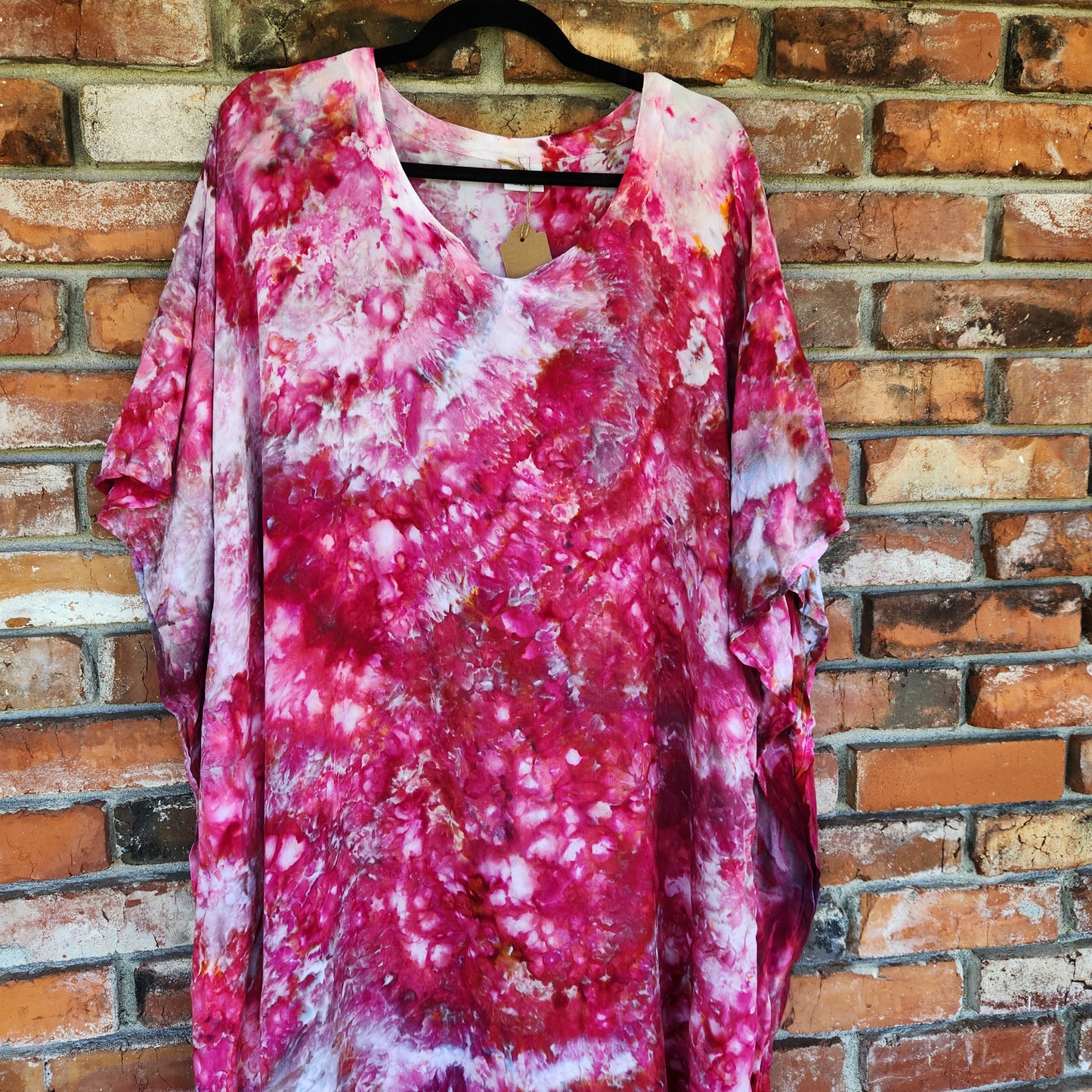 Caftan Dragon Fruit Ice Dye One Size