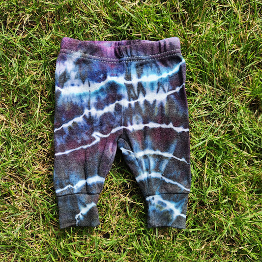 Baby Pant Midnight Geode 3 month Upcycle