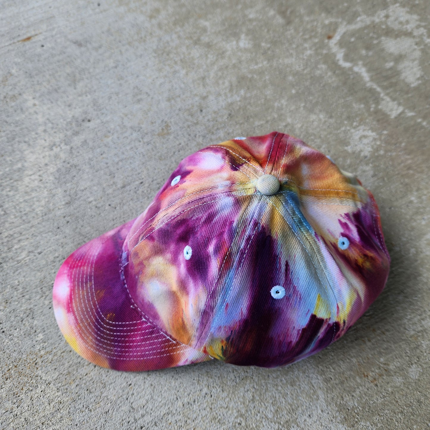 Hat Baseball Ice Dye