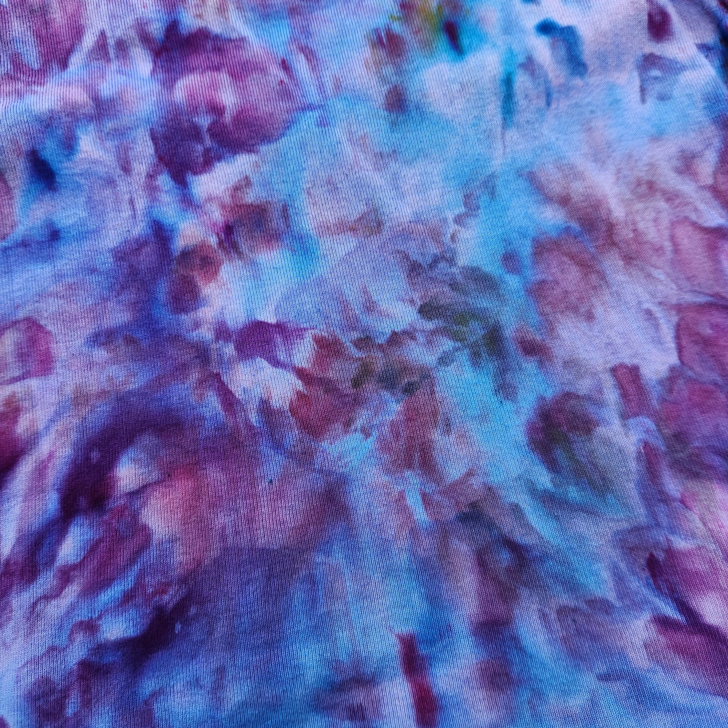 Tank Top Hydrangea Ice Dye Youth Medium Upcycle