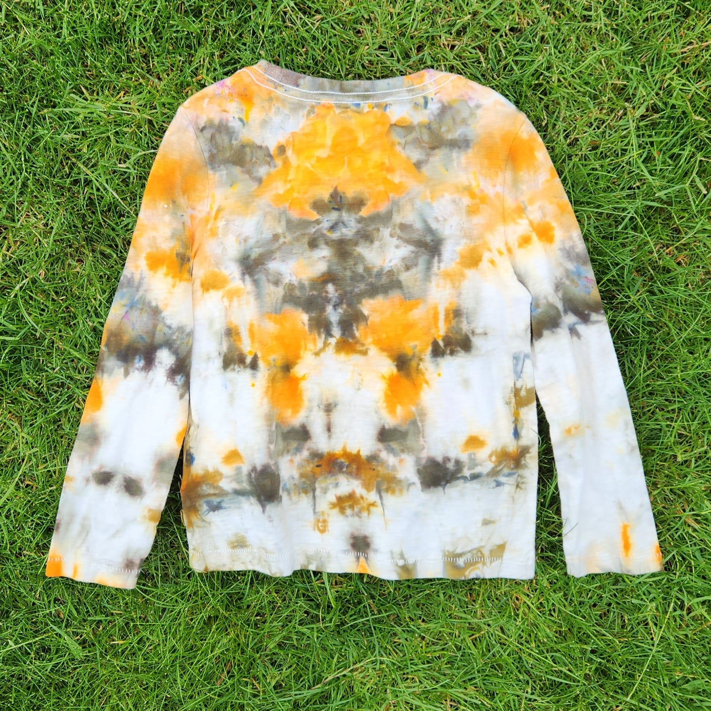 Long Sleeve Pocket Shirt Youth XS Ice Dye