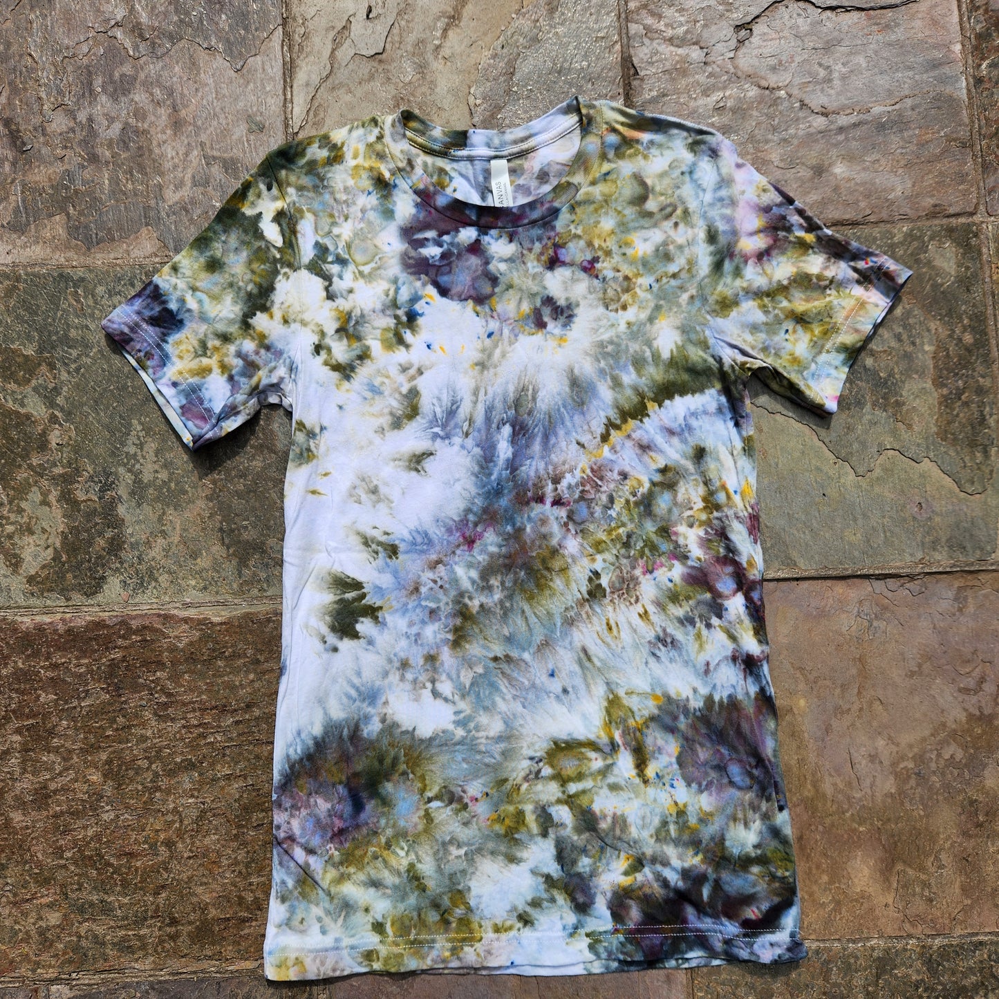 Tee Sage Ice Dye Small