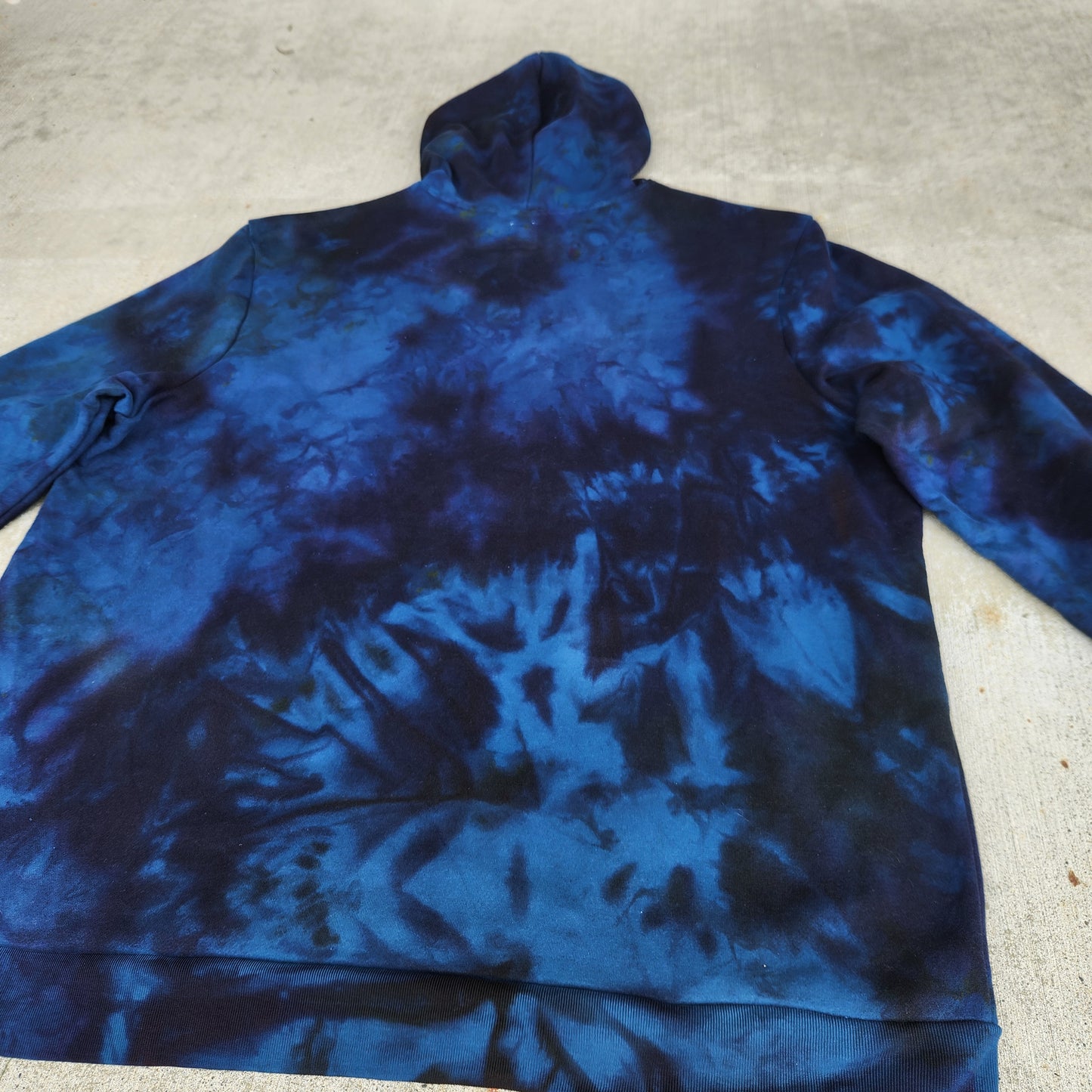 Hoodie Dark Night Ice Dye XXL