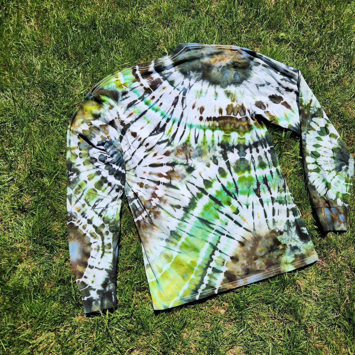 Long Sleeve Shirt Moss Geode Medium