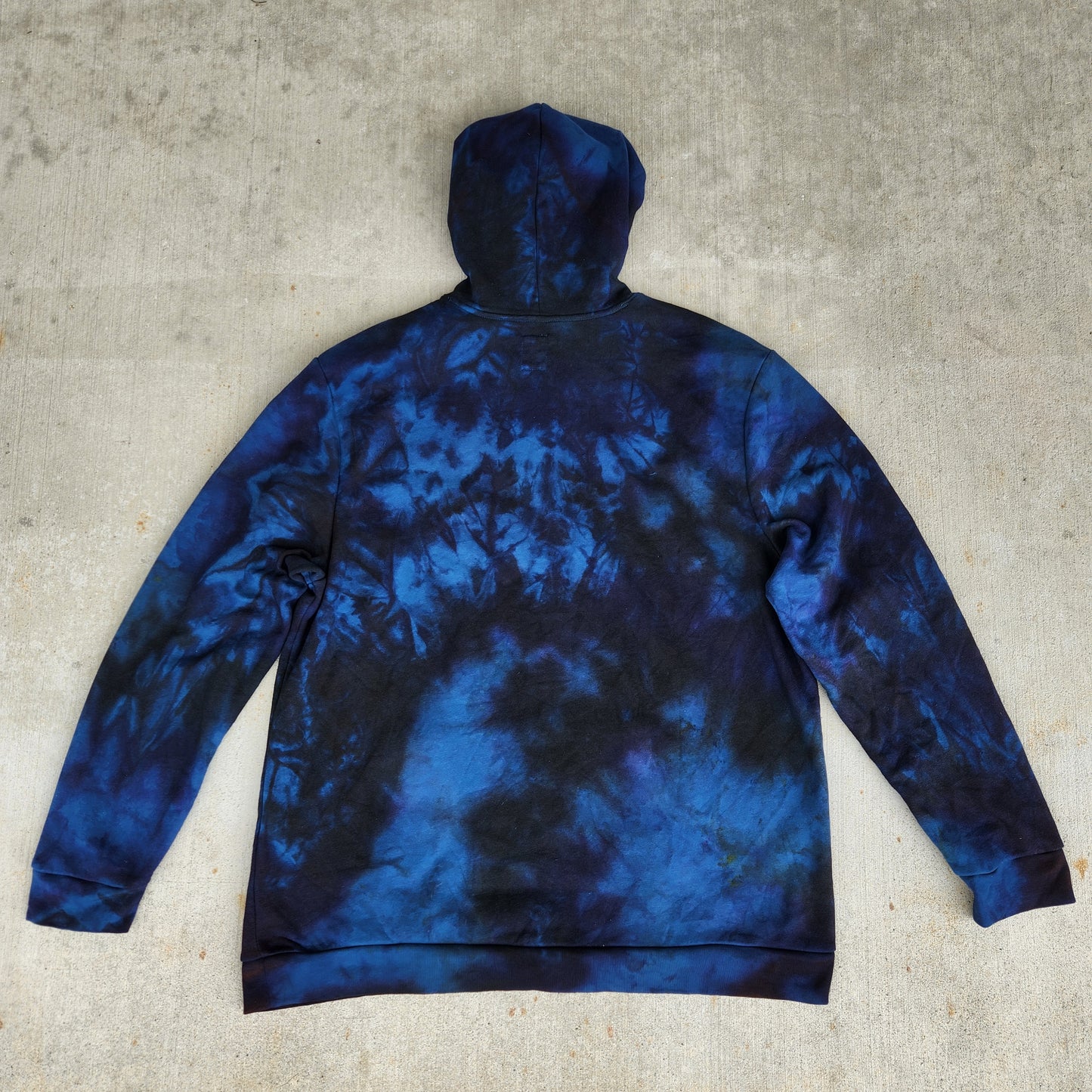 Hoodie Dark Night Ice Dye XL