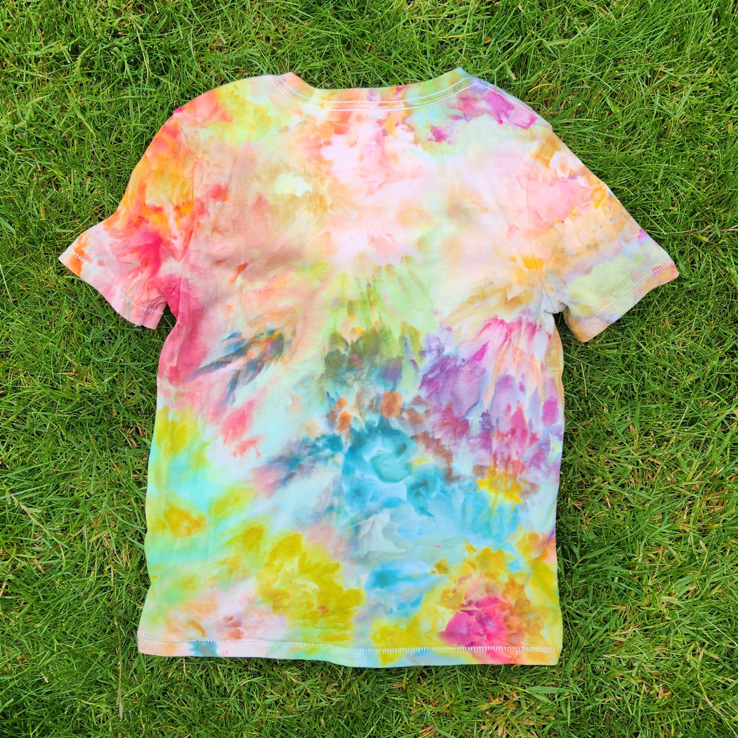 Tee Youth Small Rainbow Ice Dye