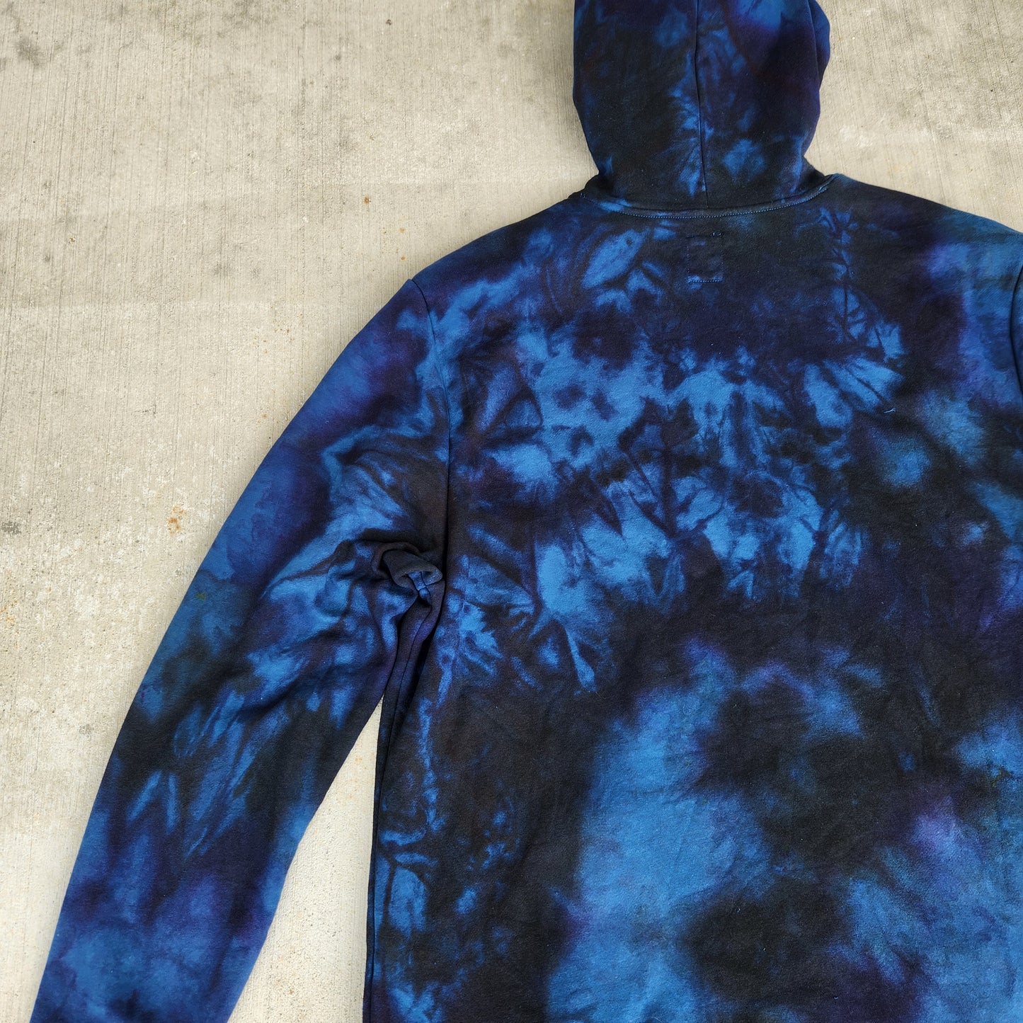 Hoodie Dark Night Ice Dye XL