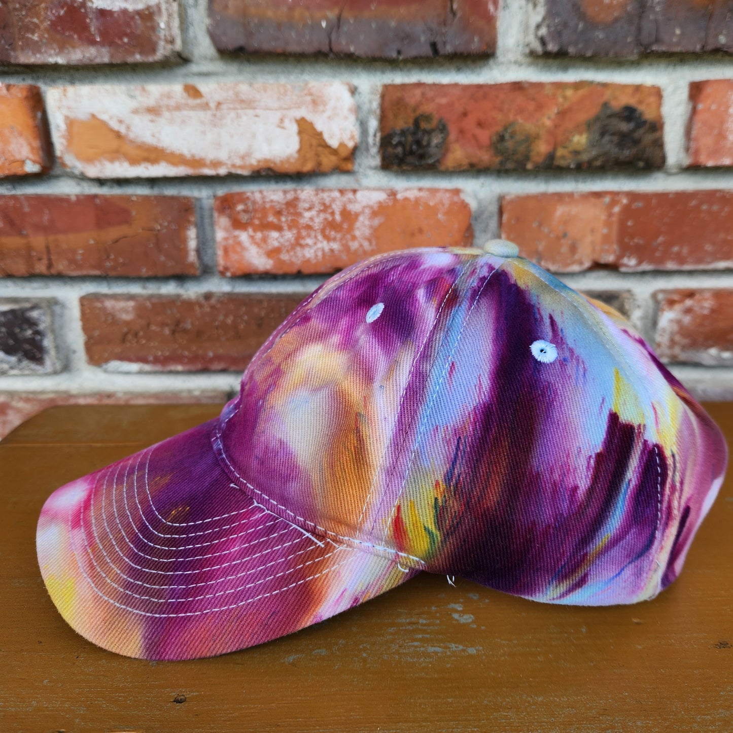 Hat Baseball Ice Dye