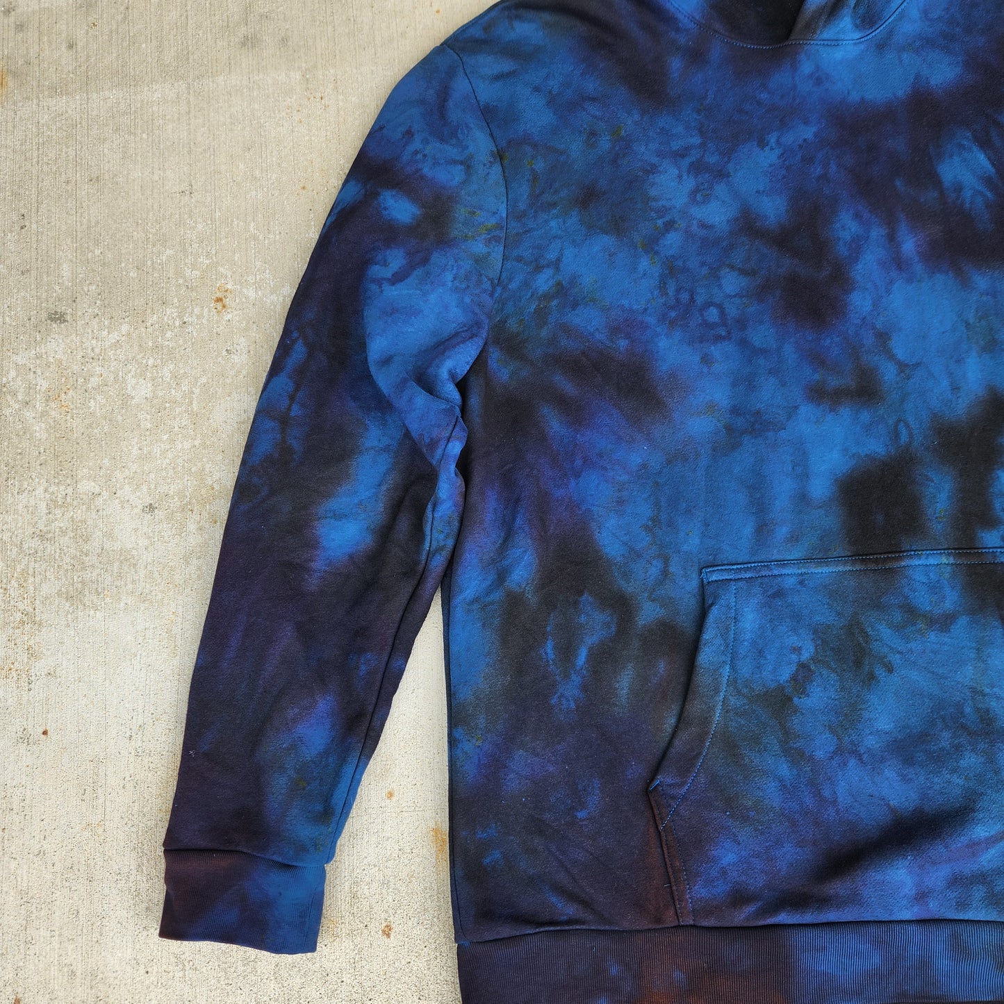 Hoodie Dark Night Ice Dye XL