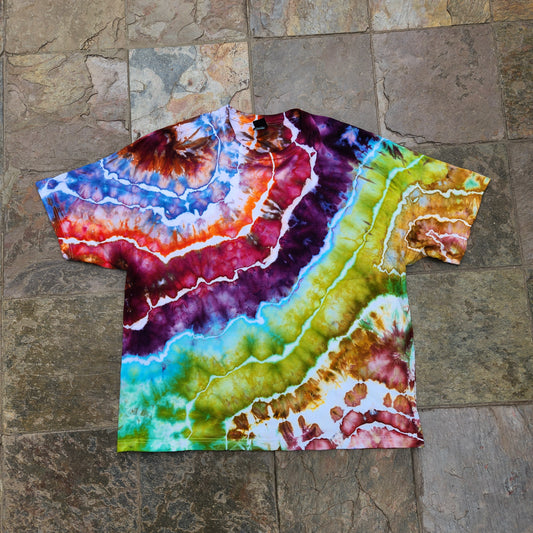 Tee Rainbow Geode 3XL