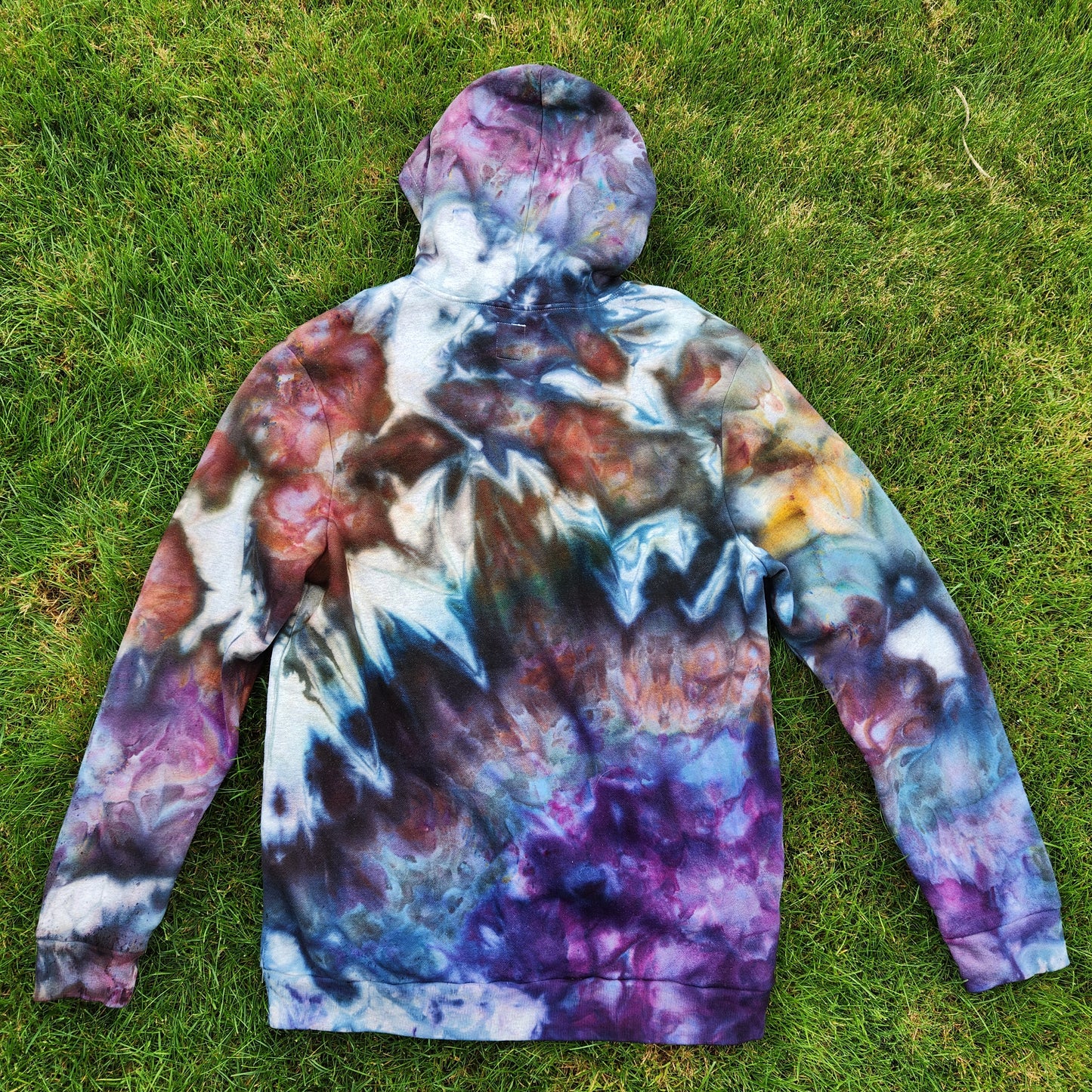 Hoodie Autumn Ice Dye Large