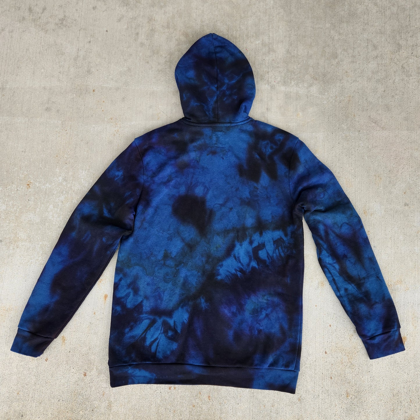 Hoodie Dark Night Ice Dye Medium