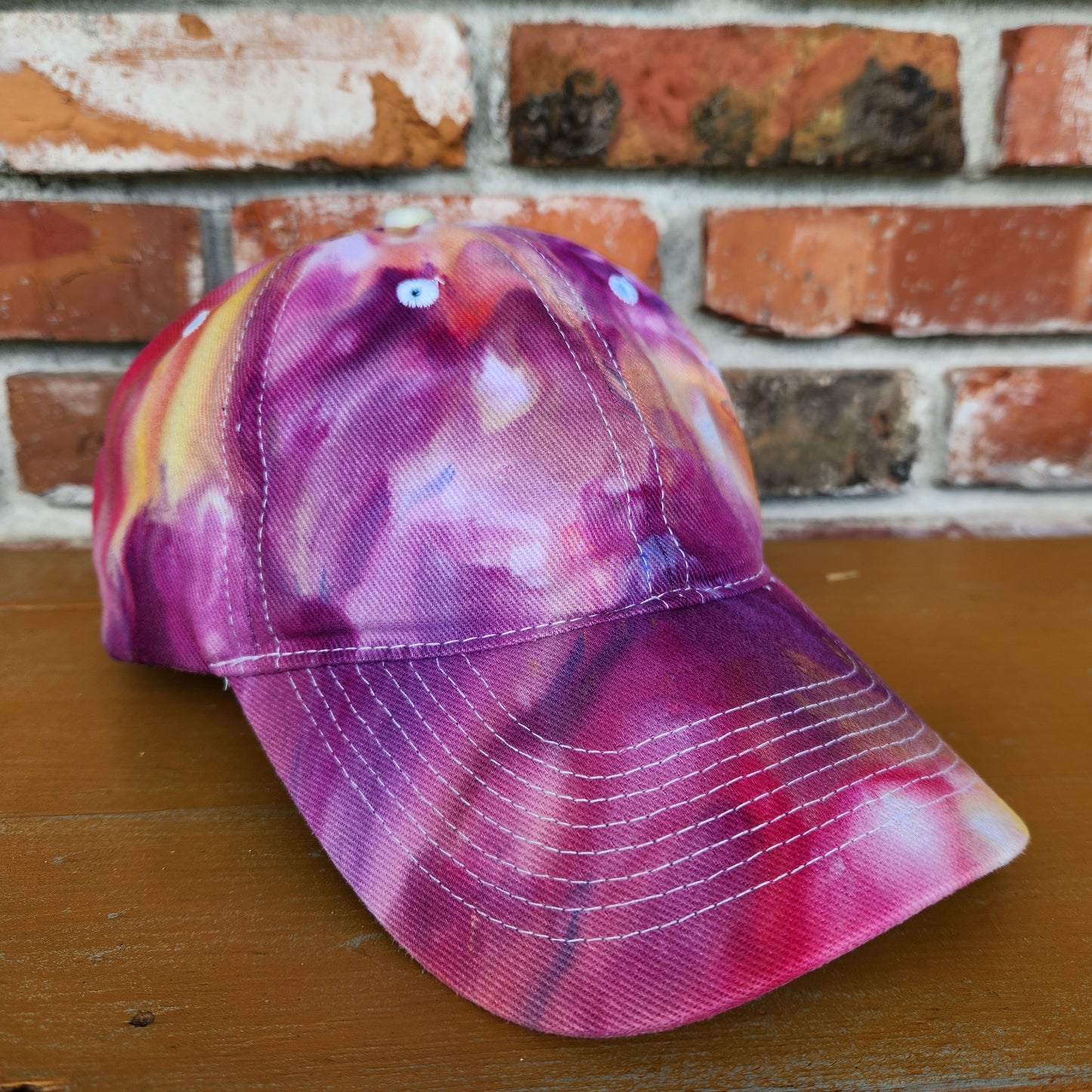 Hat Baseball Ice Dye