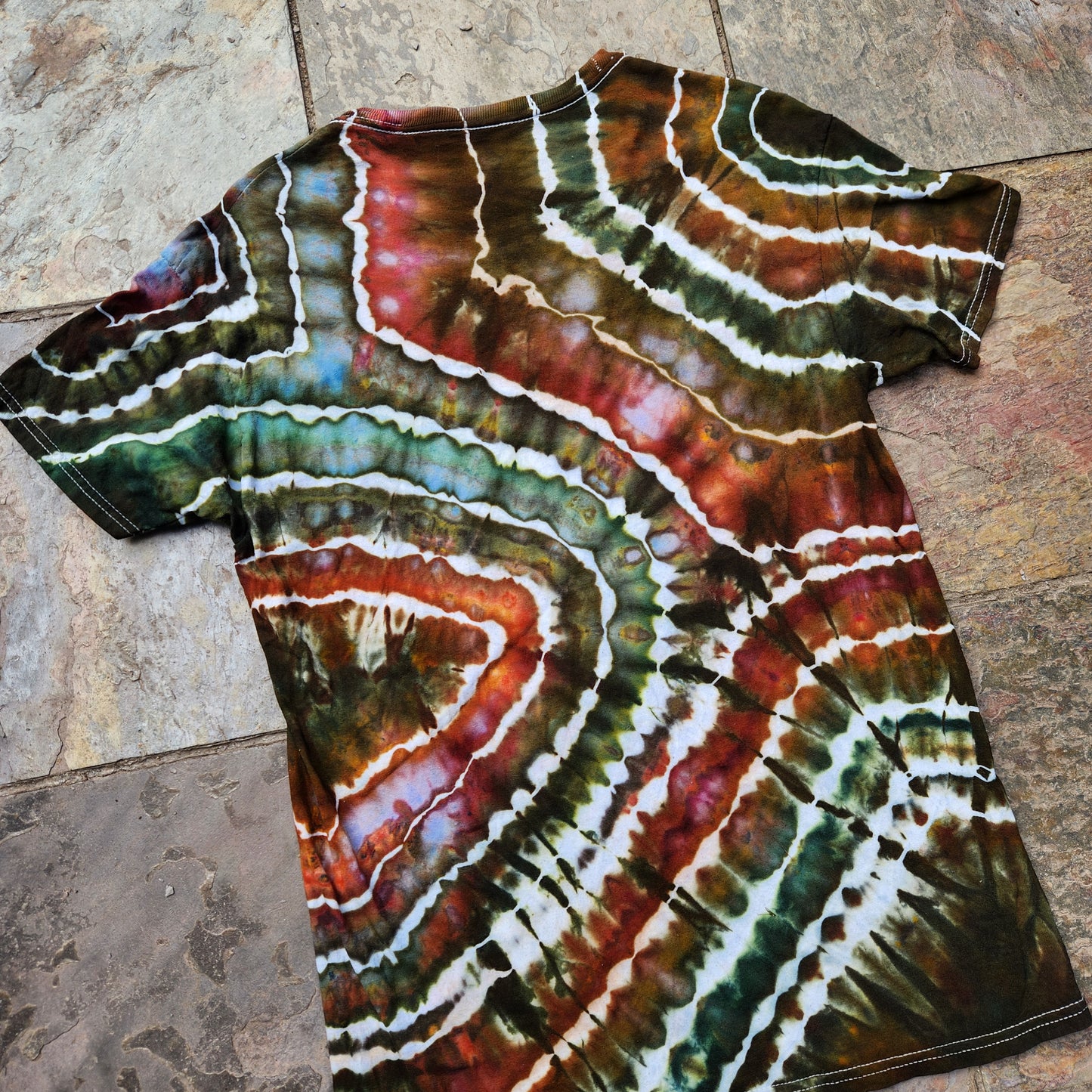 Tee Woodsy Geode Upcycle Medium