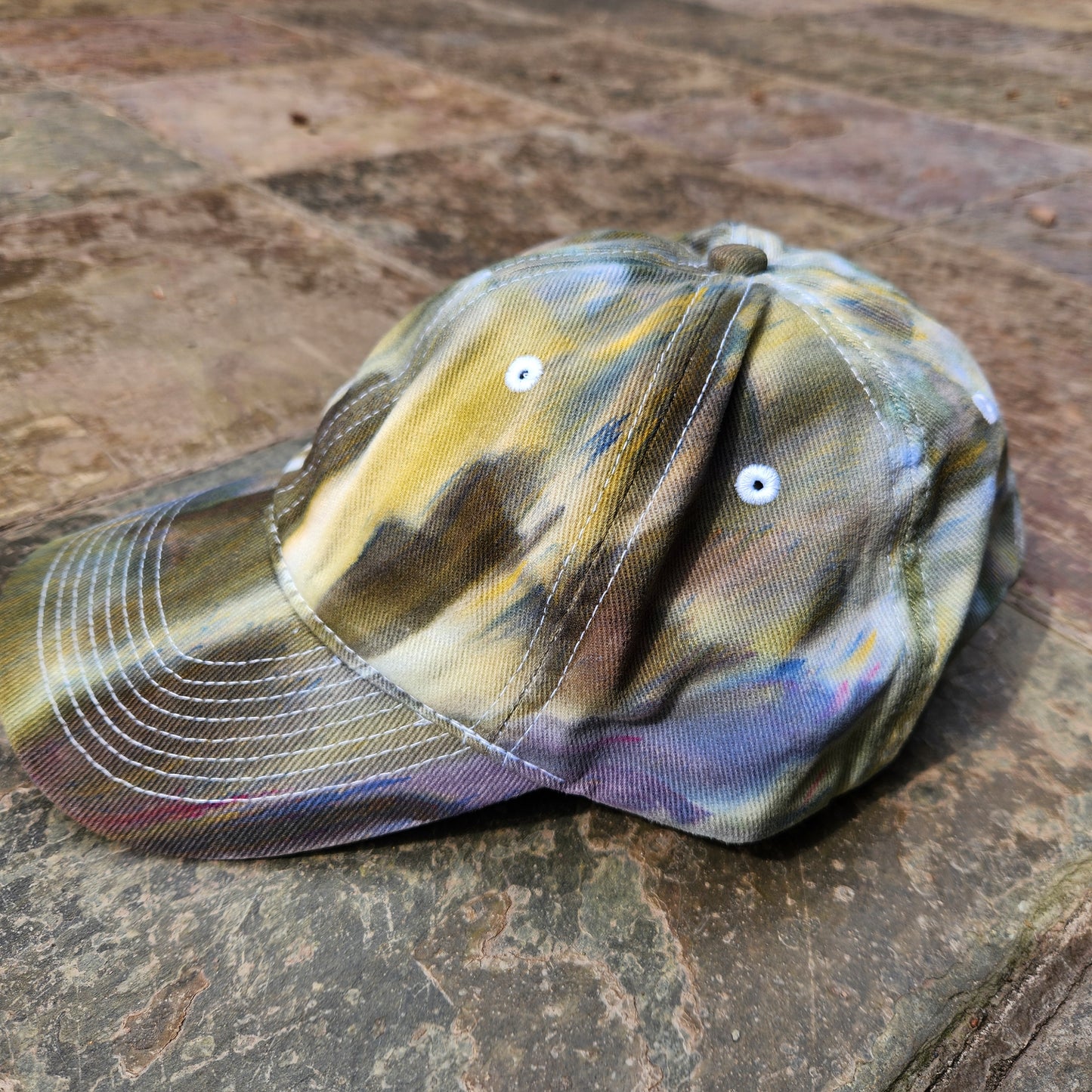 Hat Baseball Sage Ice Dye