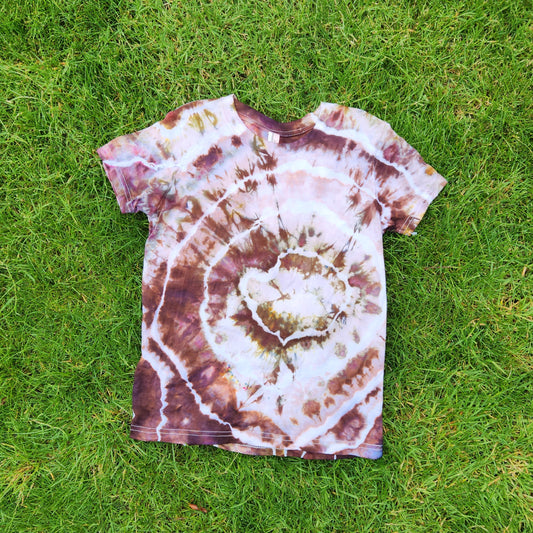 Tee Youth Small 6-8 Aubergine Geode