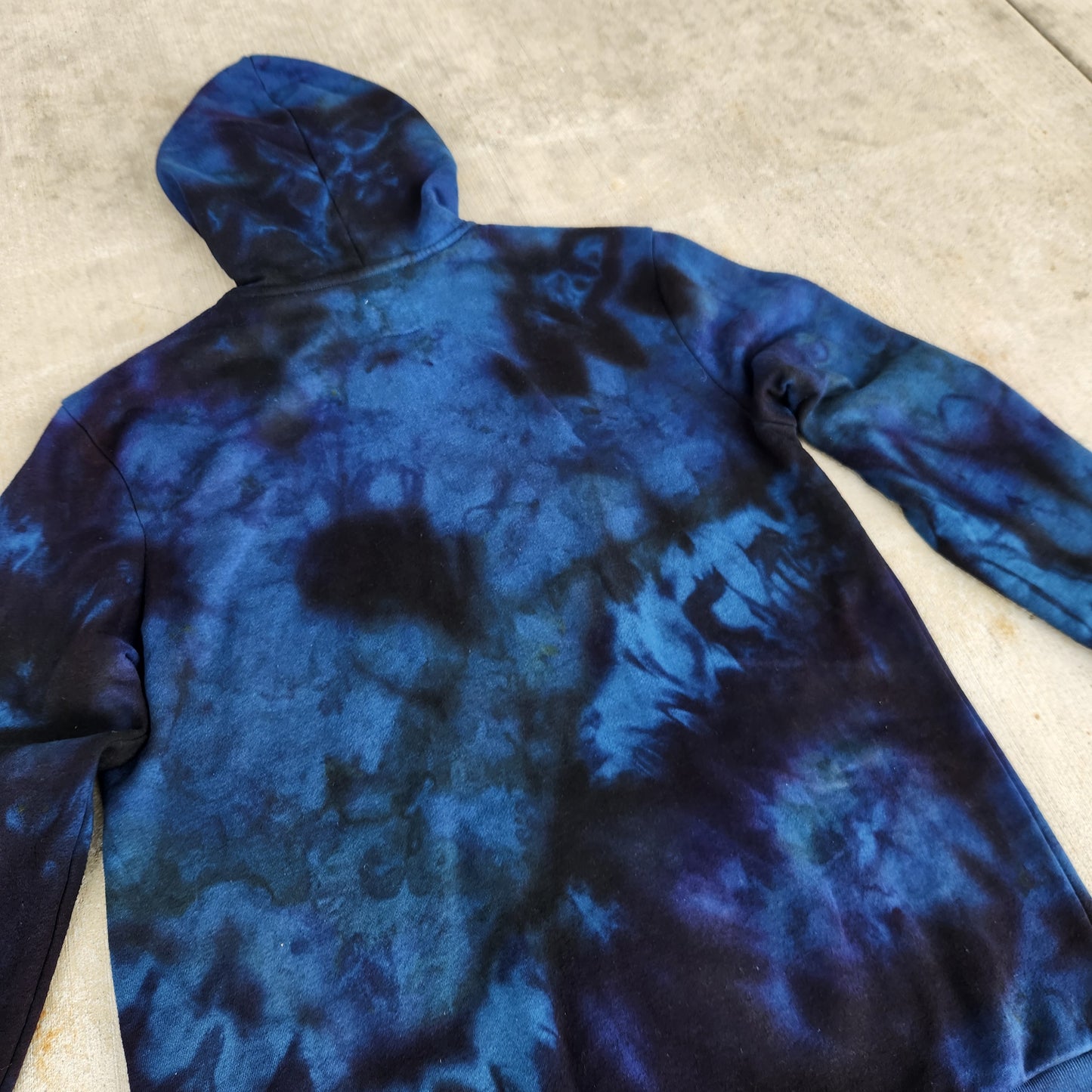 Hoodie Dark Night Ice Dye Medium