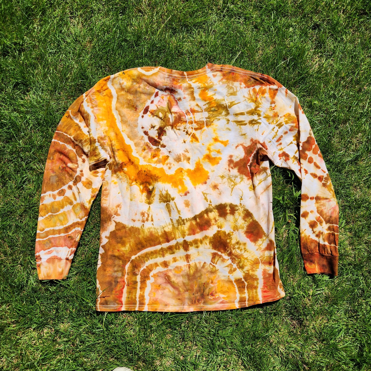 Long Sleeve Shirt Gold Geode Large