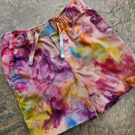 Shorts Toddler Ice Dye T5 Upcycle